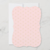 Invitation Floral Mariage Dress Navy Fête de l'mariée en lign (Dos)