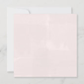 Invitation Floral moderne foncé | Photo Graduation Party (Dos)