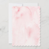 Invitation Floral n'est-elle pas adorable 1er anniversaire (Dos)