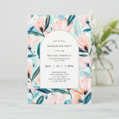 Invitation Floral Painting (Debout devant)