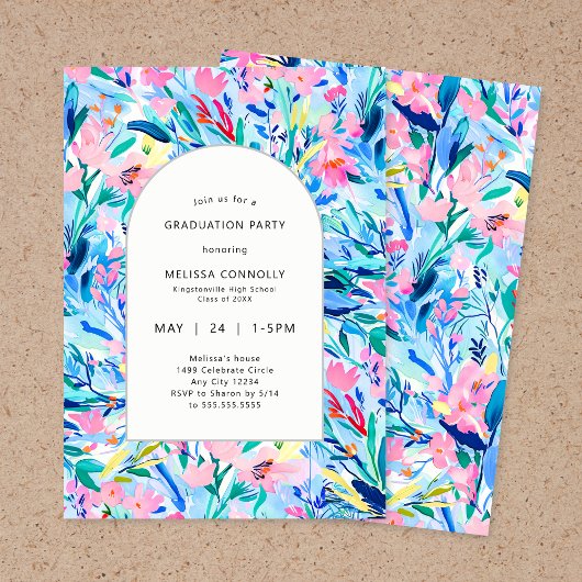 Invitation Floral Painting