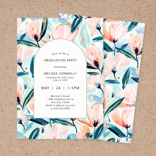 Invitation Floral Painting