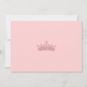 Invitation Floral Photo Blush Pink Quinceanera (Dos)