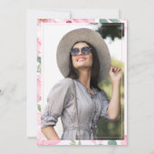 Invitation Floral Photo Class of 2026 Graduation Announcement (Dos)