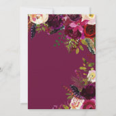 Invitation Floral Quinceanera (Dos)