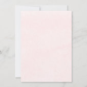 Invitation Floral rose Blush Gown Quinceanera (Dos)