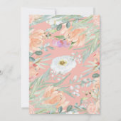 Invitation Floral Rose Farm Watercolor (Dos)