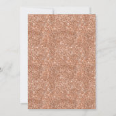 Invitation Floral rose Rose Princesse Couronne 1er anniversai (Dos)