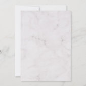 Invitation Floral Sakura Cerry Blossom Mariage (Dos)