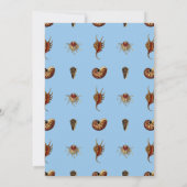 Invitation Floral Shelllfish Coastal Wedding (Dos)