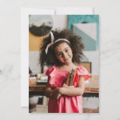 Invitation Floral Smart As Can Beol Preschool Graduation (Dos)