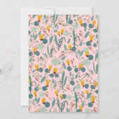 Invitation Floral Spring Garden Custom HOUSEWARMINING PARTY (Dos)