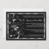 Invitation Floral Swirls (Dos)
