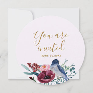 Invitation Floral Vous êtes Invité Fête de la Mère