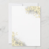 Invitation Floral What's In Your Phone Brunch Party Jeu (Dos)