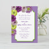 Invitation Floral Window (Debout devant)