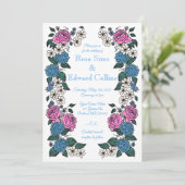 Invitation Florale (Debout devant)