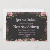 Invitation florale (Devant)