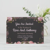 Invitation florale (Debout devant)