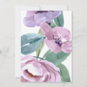 Invitation Florale bat mitzvah (Dos)