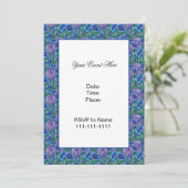 Invitation florale Bellisima Hydrangea (Debout devant)