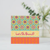 Invitation florale d'amusement (Debout devant)