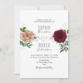 Invitation florale de la marine bourguignonne (Devant)