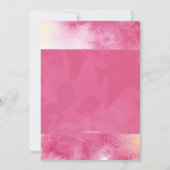 Invitation florale douce (Dos)