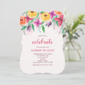 Invitation florale du matin du printemps (Debout devant)