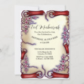 Invitation florale Eid Moubarak (Devant)
