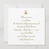 Invitation Florale Eos Pastel (Dos)