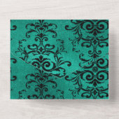 Invitation Florale Gothique Tout En Un (Verso)