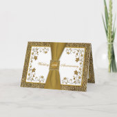 Invitation florale IMPRIMÉE d'anniversaire de (Devant)