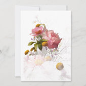 Invitation florale magnifique (Devant)
