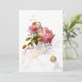Invitation florale magnifique (Debout devant)