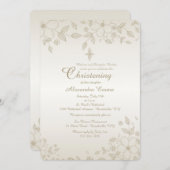 Invitation florale ombragée (Devant / Derrière)