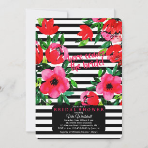Invitation florale renversante