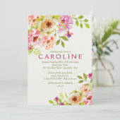 Invitation florale s'engageante (Debout devant)