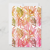 Invitation florale Shree Laxmi Puja (Dos)