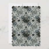 Invitation florale vide (Dos)