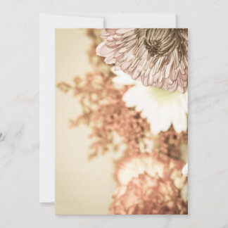 Invitation Florale Vierge