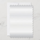 Invitation Floraux pourpres mangent, boisson et soient (Dos)