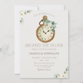 Invitation Flore autour de la Fête des mariées de l'horloge (Devant)