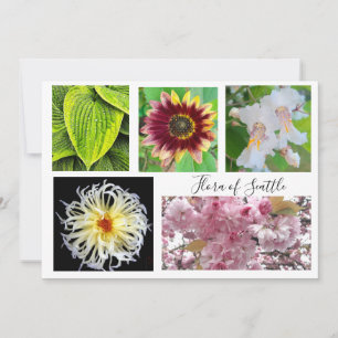 Invitation flore de Seattle