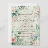 Invitation Flore délicate II (Devant)