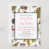 Invitation Flore et faune boisées 2 (Devant)