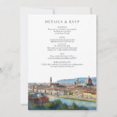Invitation Florence Italian Destination All In One Wedding (Dos)