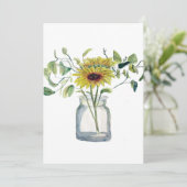 Invitation Florero con Margarita (Debout devant)