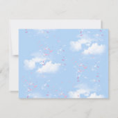 Invitation Flores florales du printemps et de l'été (Dos)