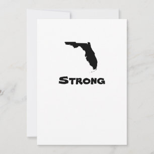 Invitation Floride Forte catastrophe d'ouragan ensemble